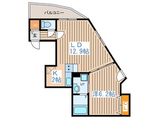 Ｃｕｂｉｏｓ東大通の物件間取画像